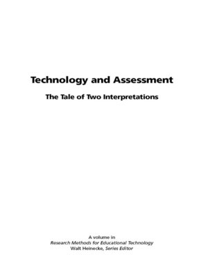 cover image of Technology and Assessment